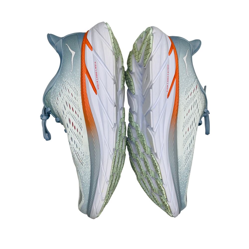 Hoka womens Clifton 8 size 11 D (wide) sneakers running shoes Blue Fog/Plein Air - Picture 3 of 12